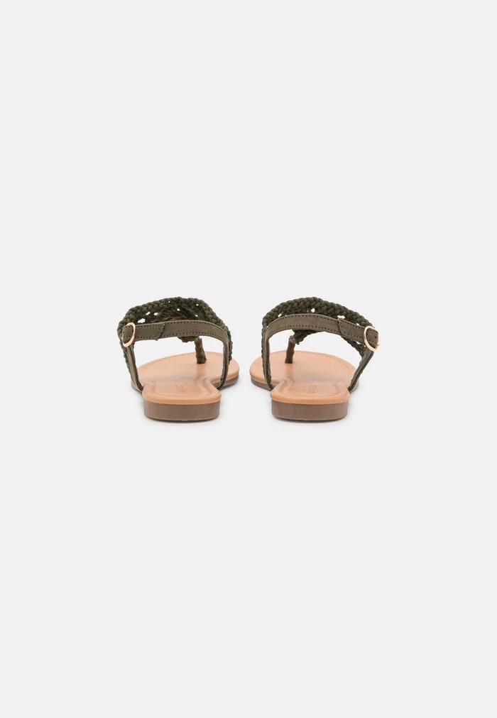 Sandale ANNA FIELD Anna Field T-bar Sandals Kaki Femme | DAB-6466370